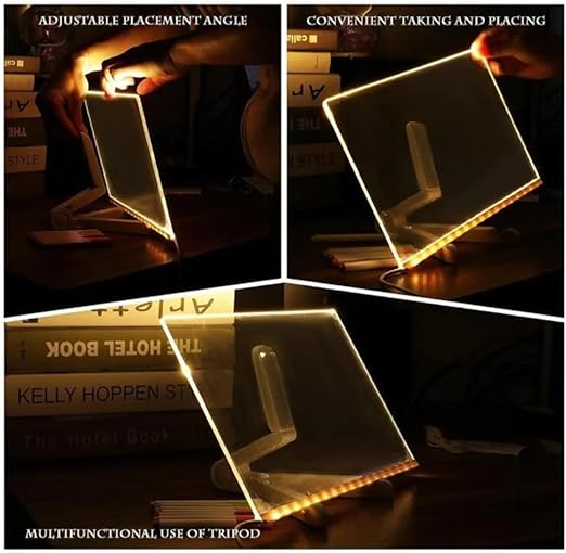 Tablero Mágico Acrílico + 7 Marcadores GRATIS